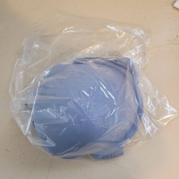 Le Mystere Bra 34G Blue T Shirt Lined Underwire Back Closure Smooth Profile - Picture 10 of 10